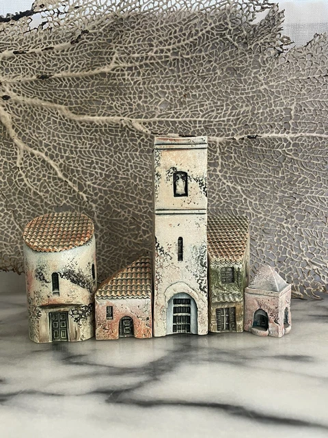 Vintage Lot of 5 JP Gault Fait Main Modele Depose St. Paul Miniatures 1990s