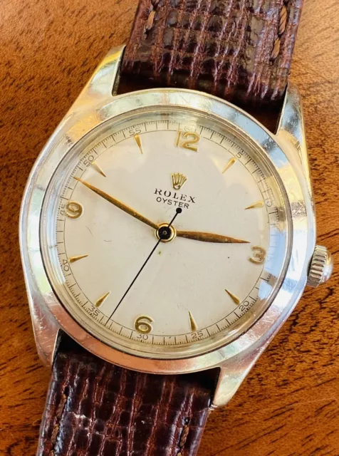 1953 Rolex Oyster Gent’s Super Oyster In Steel, Ref 6082. 70Th Birthday Idea. 1953 Rolex Oyster Gent’s Super Oyster In Steel, Ref 6082. 70Th Birthday Idea.