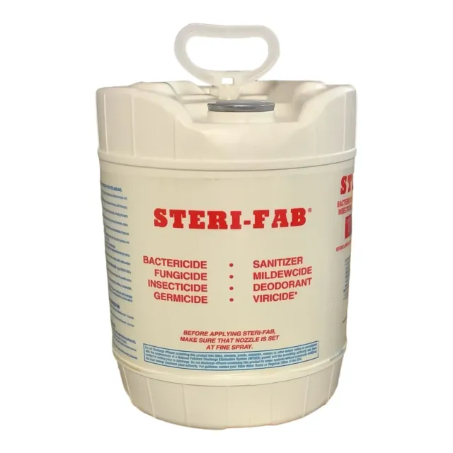 Steri-Fab Kills Bed Bug Pest Control Insecticide Deodorizer Fungicide, 5 Gallons