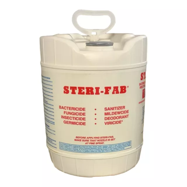 Steri-Fab Kills Bed Bug Pest Control Insecticide Deodorizer Fungicide, 5 Gallons