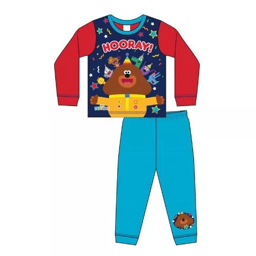 Boys Toddler Official Hey Duggee Hooray Pyjamas FREE P&P