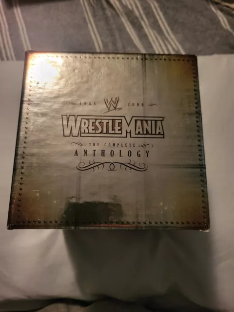 WWE WrestleMania The Complete Anthology 1985-2006 (DVD 22 discos) Leer descripción