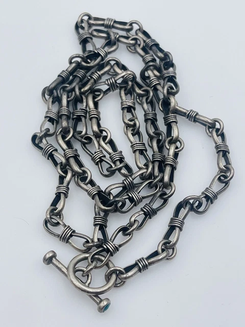 Collier chaîne fait main en argent sterling 925 pour homme - Sergo
