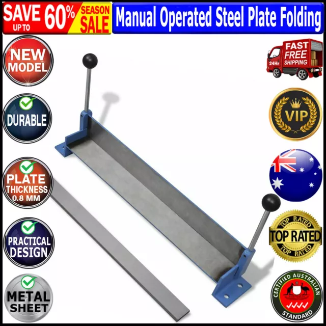 Manual Operated Steel Plate Folding Machine 450mm Metal Sheet Folder Press Brake