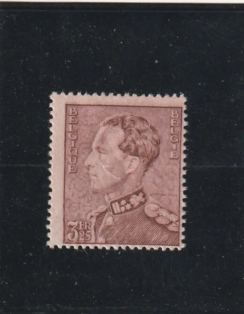 L5371 BELGIQUE  TIMBRE N° Y&T 531 de 1940-41 " Léopold III " NEUF**