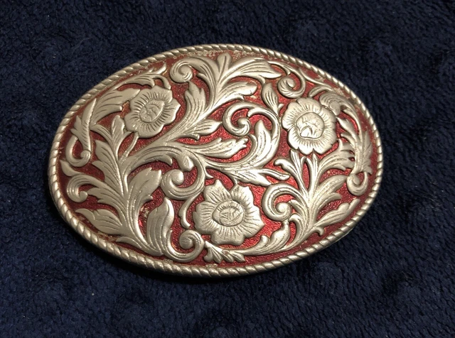 Cowgirl Horseshoe & Rose Rubber Stamp For Crafts - 2.75 Inch Western Design, Wood Handle, Made In USA