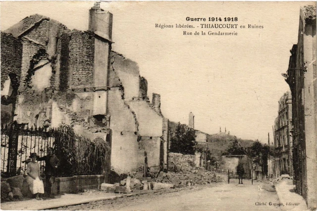 CPA Militaire, Thiaucourt en Ruines (277789)