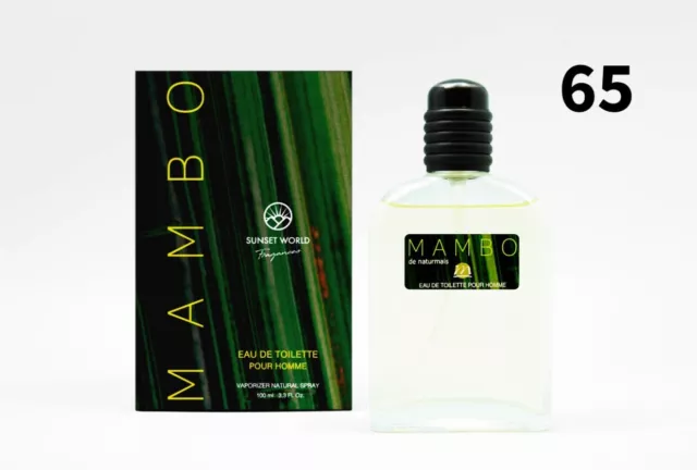 Mambo Eau De Toilette Pour Homme Spray 100 ML - Sunset World Fragances