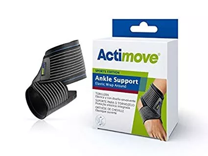 Actimove® Sports Edition Cavigliera Con Fascia Elastica Taglia L (23-25.5cm)