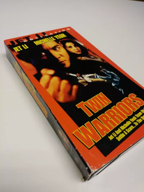 TWIN WARRIORS (vhs) Jet Li, Michelle Yeoh. VG Cond. Martial Arts. Action. Rare