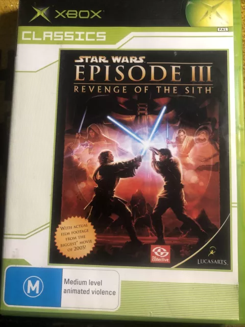 Star Wars Episode III 3: Revenge of the Sith Xbox PS3 Print Ad/Poster  Official