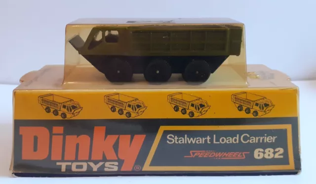 Original Dinky Toy 682 - Stalwart Load Carrier - Boxed