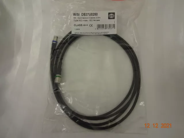 WISI / Wisi DS37U0250 RF Connection Cable 2,5 M Type IEC - male - IEC female