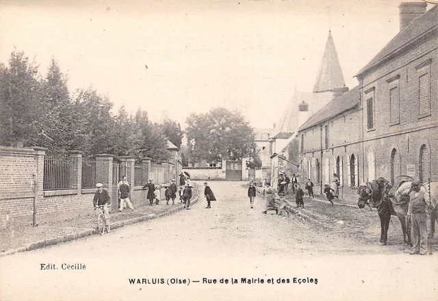 60-WARLUIS-Rue de la Malrie et des Ecoles-N 6003-B/0109
