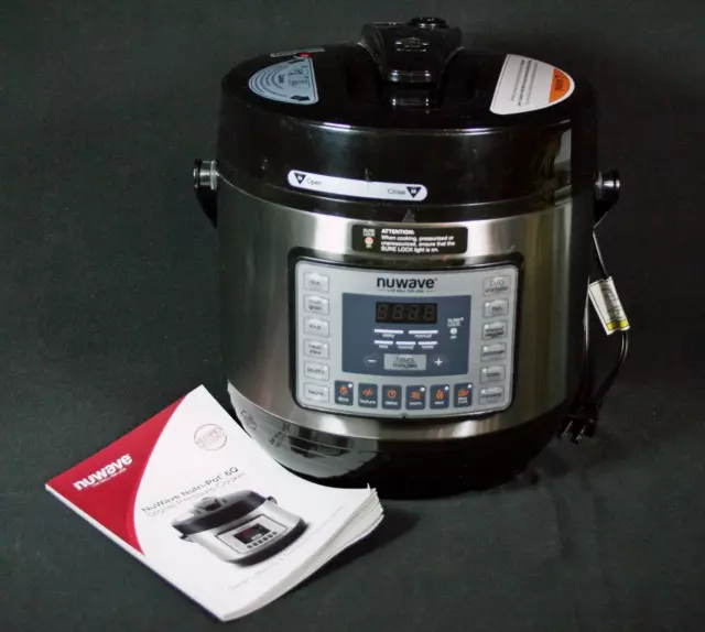 NUWAVE BLACK & Stainless Nutri Pot 6QT Digital Pressure Cooker $34.95 -  PicClick