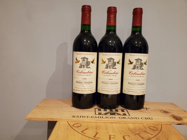 3 blles - Chateau le Colombier 1993