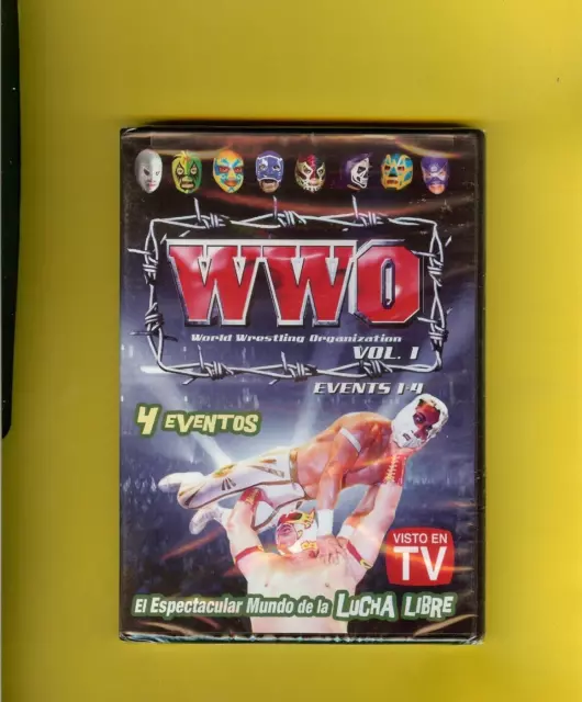 LUCHA LIBRE MEXICANA VOL 1 Los GLADIADORES DEL RING LLWF FMLL