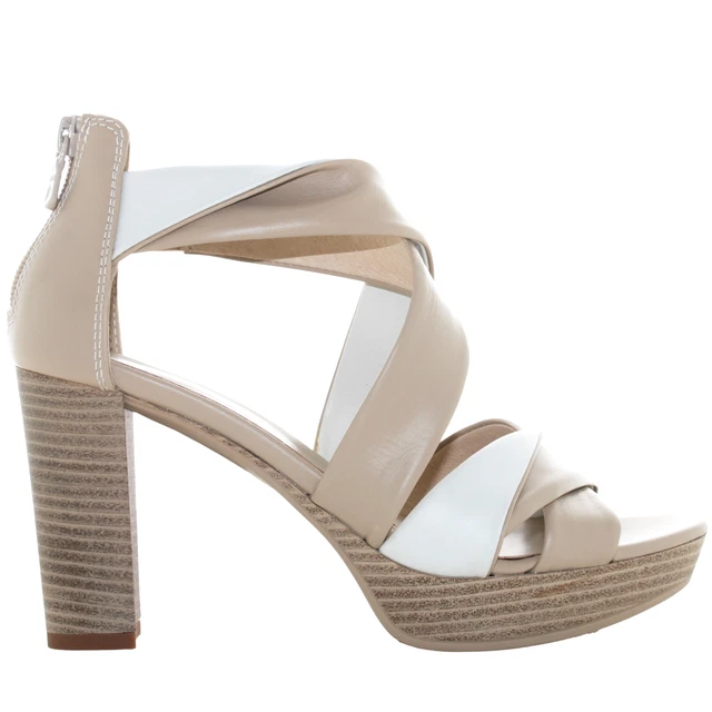 Sandales NERO GIARDINI Pour Femme - Talon Haut, Rose, Peau - Pointure 34 à 41