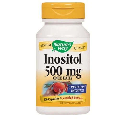 INOSITOL 100 CAPS 500 mg by Nature's Way £20.86 - PicClick UK
