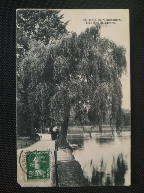 CPA 94 Bois de Vincennes - Lac des Minimes