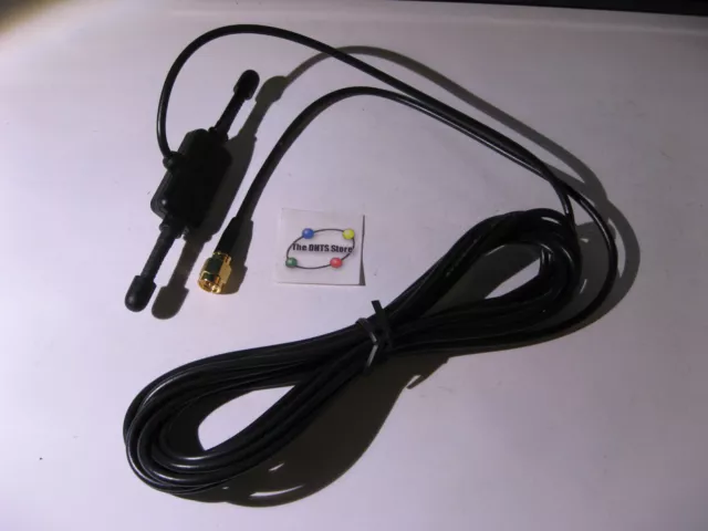 Antenna GSM GPRS 900 1800Mhz 3dbi 3M RG174 Cable SMA Male - NEW Qty 1