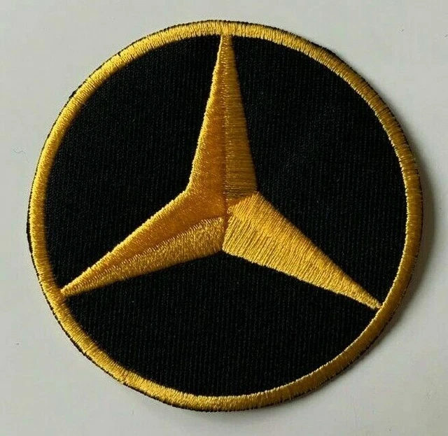 MERCEDES BENZ CAR Brand Logo Motor SportIron / Sew on Embroidered