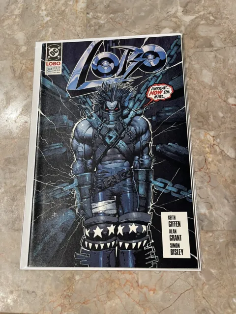 Lobo #3 Comic Book 1991 VF Keith Giffen Simon Bisley DC Comics