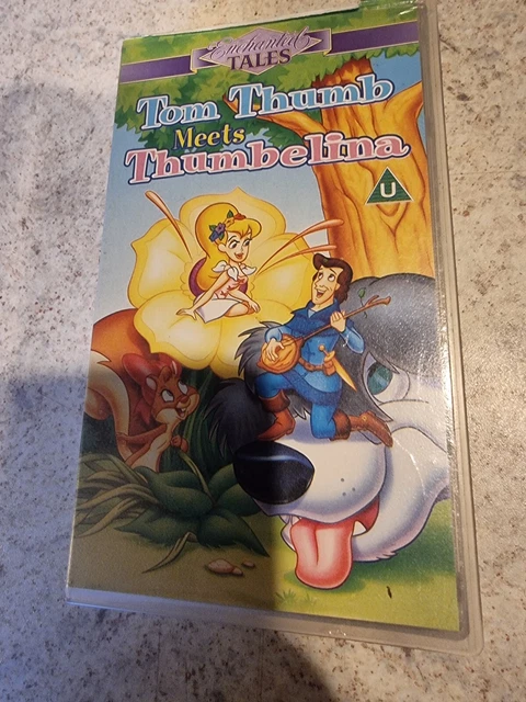 TOM THUMB MEETS Thumbelina (VHS, 2002) £3.99 - PicClick UK