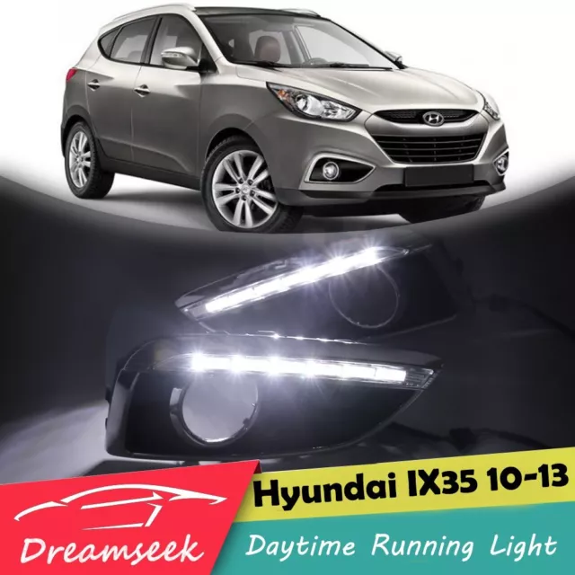 LED TFL Tagfahrlicht für Hyundai Tucson IX35 2010 2011 2012 2013 DRL Nebel Lampe