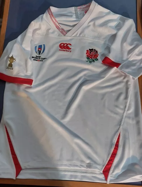 England Rugby World Cup Japan 2019 Shirt Size XL