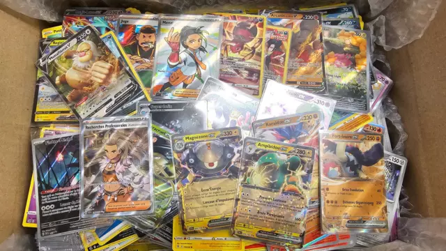 ENORME LOT de + de 6000 Cartes Pokémon (Brillantes, Rares, ..), Neuves, FRANCAIS