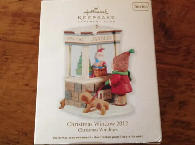 Hallmark Keepsake Ornament Christmas Windows KOC Club Series 2012 10th #10