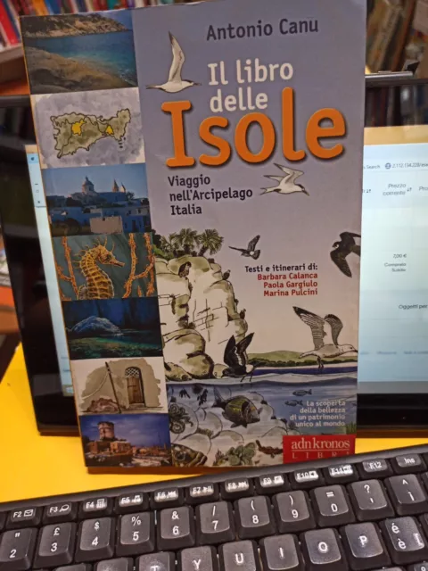 Canu, IL LIBRO DELLE ISOLE, VIAGGIO NELL ARCIPELAGO ITALIA, ADNKRONOS 2000