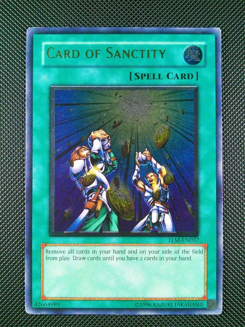 YUGIOH CARD OF Sanctity TLM-EN037 (Super Rare 1st) 2.24 - PicClick UK YUGIOH CARD OF Sanctity TLM-EN037 (Super Rare 1st) 2.24 - PicClick UK