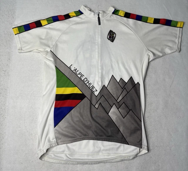 Short Cycliste Vintage Colnago Fabriqué En Italie - Taille L, Noir, Occasion Rare