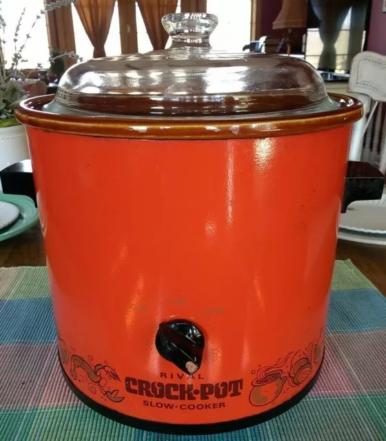 Rival Orange Slow Cookers