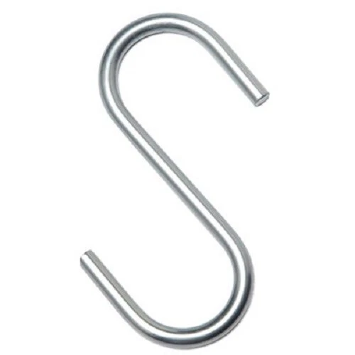 100 3/16" X 3" S-Hooks - Galvanized