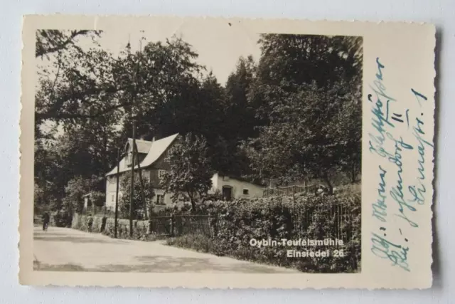 AK Oybin - Teufelsmühle - Einsiedel 26 - 1941