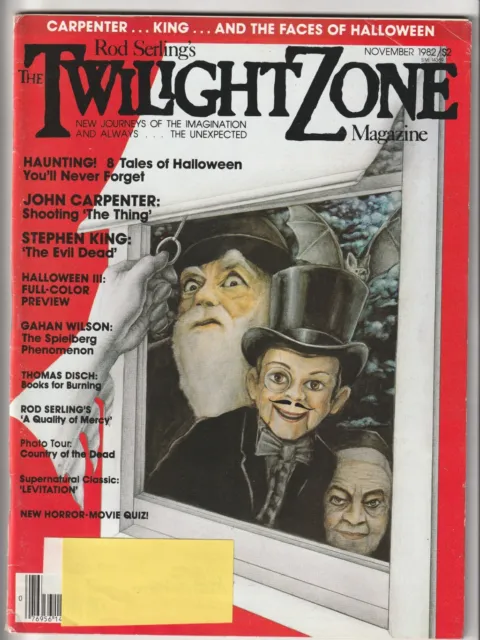 Twilight Zone V 2 # 8 Horror Magazine Stephen King Evil Dead John Carpenter