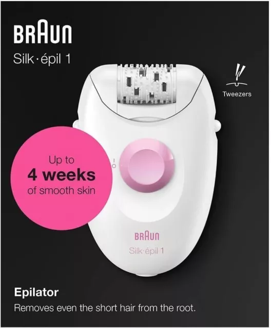 Silk-epil Epilators by Braun Silk-epil 1-176 Legs & Body Epilator