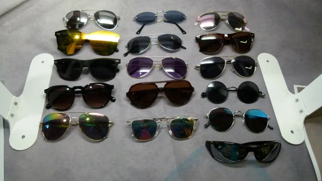 Lot of 16 Pcs Sunglasses Assorted: DG1218 Dolly RBW MCV, Sunsentials and other
