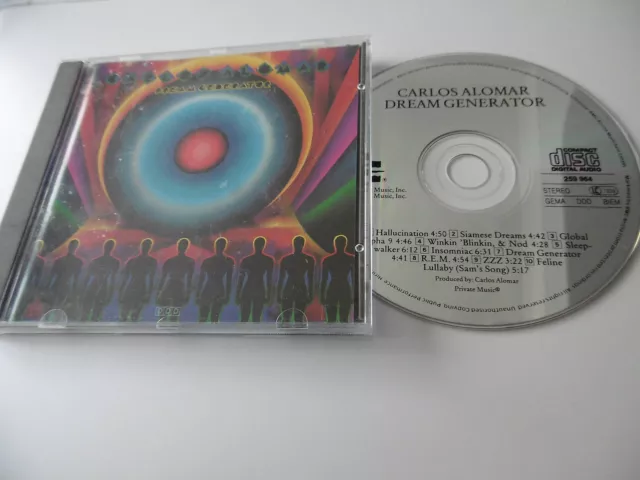 Carlos Alomar: Dream Generator Cd Album 259 964 Bmg 1987 Privates Musiklabel