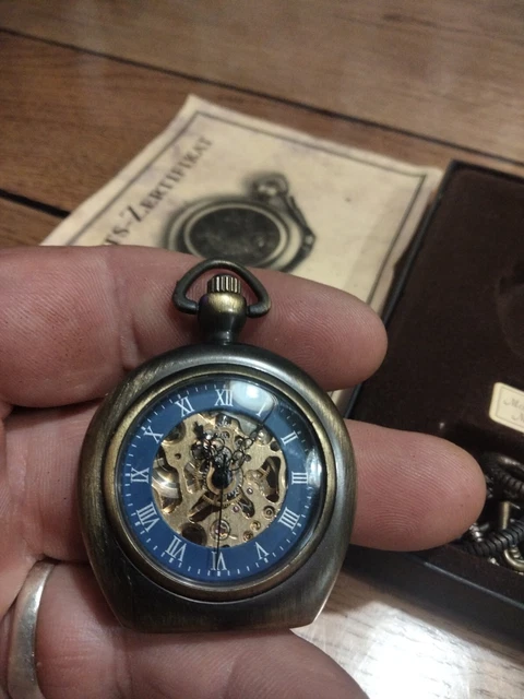 Mini Gousset Factice Pour Poupée - Montre De Poche Jouet Miniature - Métal