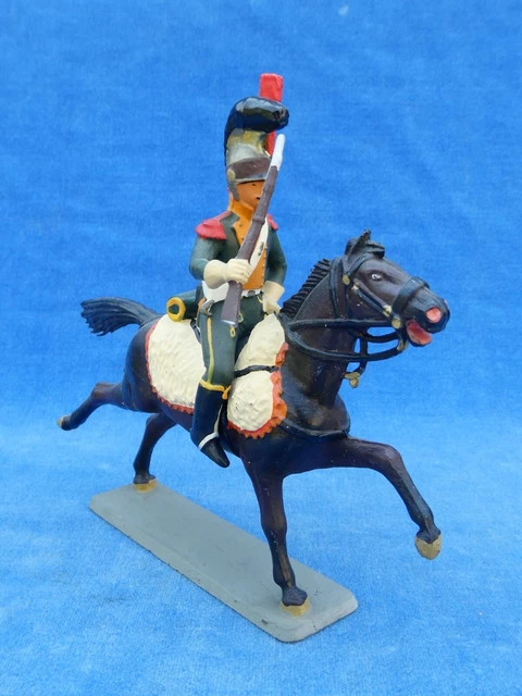 Figurine Starlux N°11 – Napoléon Dragon Avec Son Cheval Dragon – Neuf – Collection