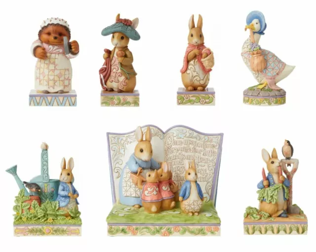 Beatrix Potter By Jim Shore Collection - Various Figurines in Gift Boxes