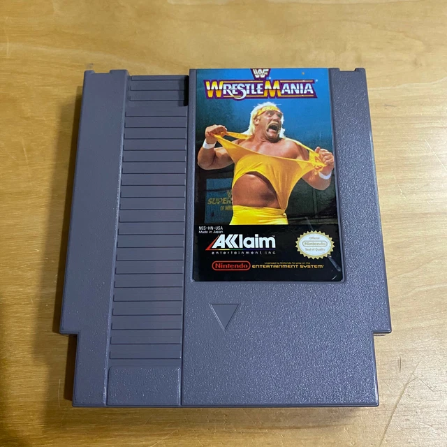 Nintendo NES Game NTSC USA - HN-USA - WWF Wrestlemania