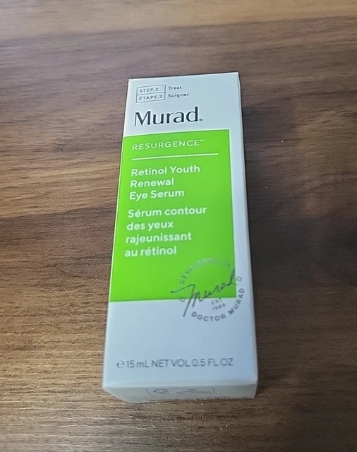 Murad Retinol Youth Renewal Eye Serum - RESURGENCE - 0.5 fl.oz NEW IN BOX