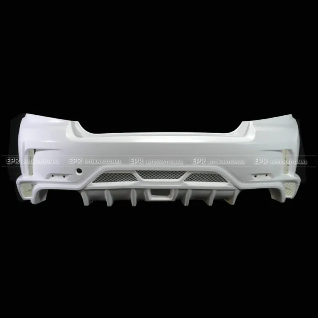 For Subaru GVB Ultimate VS Style Fiber Glass Rear Bumper Mudguard Unpainted Kit