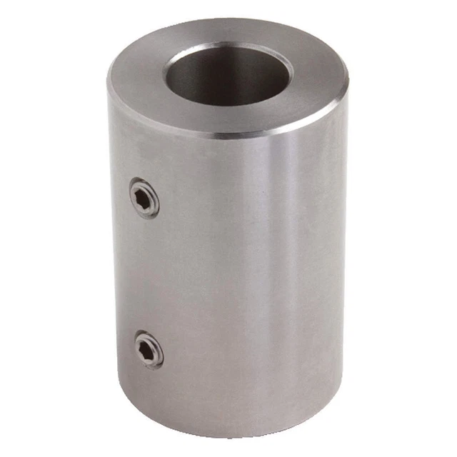 CLIMAX METAL PRODUCTS RC-037-S Rigid Shaft Coupling,Set Screw,1" L