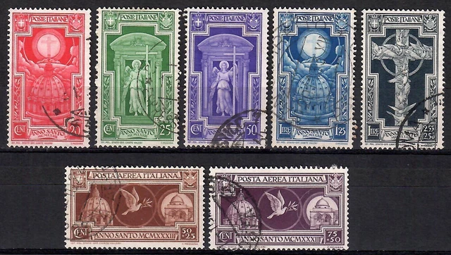 1948 2L+2L STRISCIA DI 5 P.A. USATI COME P.O DA MALO A